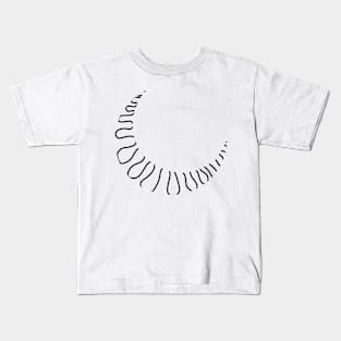 Abstract moon Kids T-Shirt